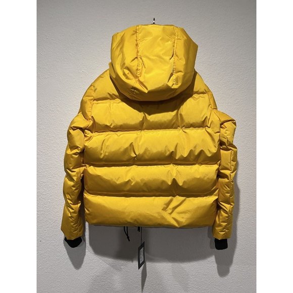 DSQUARED2 Men's Hooded Puffer Jacket Down Yellow Size 44 XS S71AN0218 S53352 172 - Picture 10 of 15